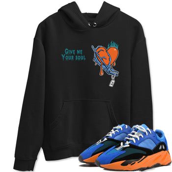 Yeezy 700 Bright Blue shirts to match jordans Give Me Your Soul unique Halloween sneaker tee Yeezy 700 Bright Blue match shoes to clothes SNRT Sneaker Tees unisex cotton Black 1 shirts