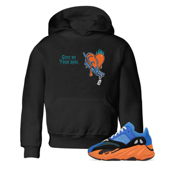 Yeezy 700 Bright Blue shirts to match jordans Give Me Your Soul unique Halloween sneaker tee Yeezy 700 Bright Blue match shoes to clothes SNRT Sneaker Tees Youth Baby Black 1 tee