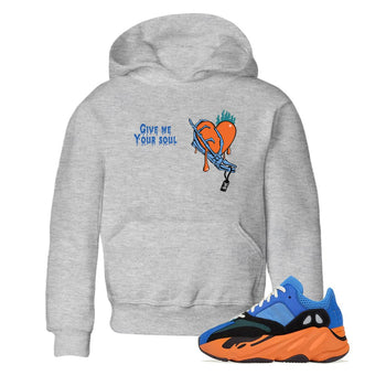 Yeezy 700 Bright Blue shirts to match jordans Give Me Your Soul unique Halloween sneaker tee Yeezy 700 Bright Blue match shoes to clothes SNRT Sneaker Tees Youth Baby Heather Grey 1 tee