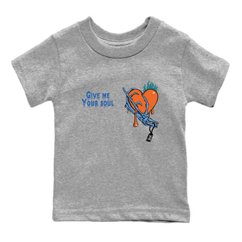 Yeezy 700 Bright Blue shirts to match jordans Give Me Your Soul unique Halloween sneaker tee Yeezy 700 Bright Blue match shoes to clothes SNRT Sneaker Tees Youth Baby Heather Grey 2 tee