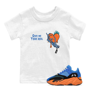Yeezy 700 Bright Blue shirts to match jordans Give Me Your Soul unique Halloween sneaker tee Yeezy 700 Bright Blue match shoes to clothes SNRT Sneaker Tees Youth Baby White 1 tee
