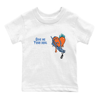 Yeezy 700 Bright Blue shirts to match jordans Give Me Your Soul unique Halloween sneaker tee Yeezy 700 Bright Blue match shoes to clothes SNRT Sneaker Tees Youth Baby White 2 tee