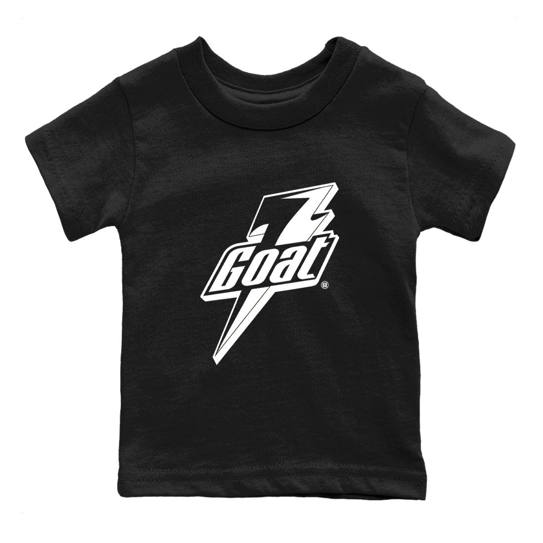 4s White Thunder shirts to match jordans Goat sneaker match tees Air Jordan 4 Retro White Thunder SNRT Sneaker Tees streetwear brand Baby and Youth Black 2 cotton tee