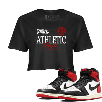 11s Bred Velvet shirts to match jordans Goat Athletic Dept sneaker match tees Air Jordan 11 Bred Velvet SNRT Sneaker Release Tees unisex cotton Black 1 Crop Shirts
