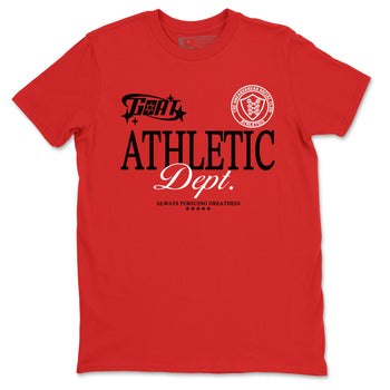 11s Bred Velvet shirts to match jordans Goat Athletic Dept sneaker match tees Air Jordan 11 Bred Velvet SNRT Sneaker Release Tees unisex cotton Red 2 crew neck shirts