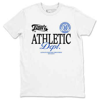 12s Blueberry shirts to match jordans Goat Athletic Dept sneaker match tees Air Jordan 12 Blueberry SNRT Sneaker Release Tees unisex cotton White 2 crew neck shirts