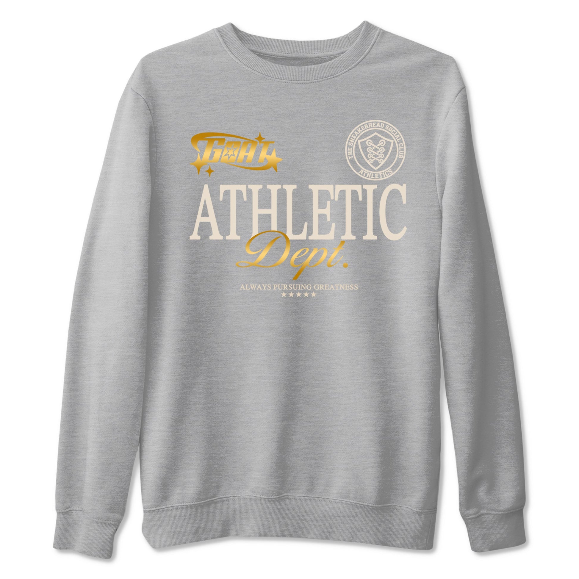 12s Phantom shirts to match jordans Goat Athletic Dept sneaker match tees Air Jordan 12 WMNS Phantom match shoes to clothes SNRT Sneaker Tees unisex cotton Heather Grey 2 shirts