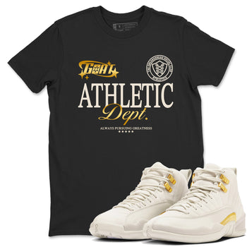 12s Phantom shirts to match jordans Goat Athletic Dept sneaker match tees Air Jordan 12 WMNS Phantom match shoes to clothes SNRT Sneaker Tees unisex cotton Black 1 shirts