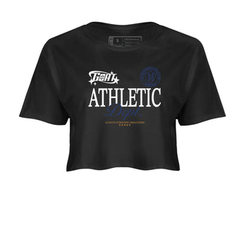 13s Midnight Navy shirts to match jordans Goat Athletic Dept sneaker match tees Air Jordan 13 Midnight Navy SNRT Sneaker Release Tees unisex cotton Black 2 Crop Shirts