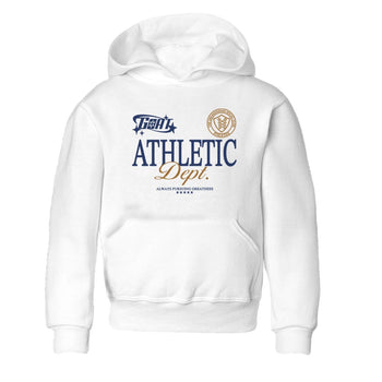 13s Midnight Navy shirts to match jordans Goat Athletic Dept sneaker match tees Air Jordan 13 Midnight Navy SNRT Sneaker Release Tees Youth Baby White 2 crew neck shirts