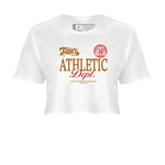 5s Archaeo Brown shirts to match jordans Goat Athletic Dept sneaker match tees Air Jordan 5 Archaeo Brown SNRT Sneaker Release Tees unisex cotton White 2 Crop Shirts