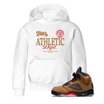 5s Archaeo Brown shirts to match jordans Goat Athletic Dept sneaker match tees Air Jordan 5 Archaeo Brown SNRT Sneaker Release Tees Youth Baby White 1 crew neck shirts