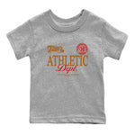 5s Archaeo Brown shirts to match jordans Goat Athletic Dept sneaker match tees Air Jordan 5 Archaeo Brown SNRT Sneaker Release Tees Youth Baby Heather Grey 2 crew neck shirts