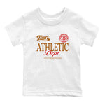 5s Archaeo Brown shirts to match jordans Goat Athletic Dept sneaker match tees Air Jordan 5 Archaeo Brown SNRT Sneaker Release Tees Youth Baby White 2 crew neck shirts