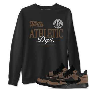 Jordan Jumpman Jack Travis Scott Dark Mocha shirts to match jordans Goat Athletic Dept sneaker match tees Jordan Jumpman Jack Travis Scott Dark Mocha SNRT Sneaker Release Tees unisex cotton Black 1 crew neck shirts