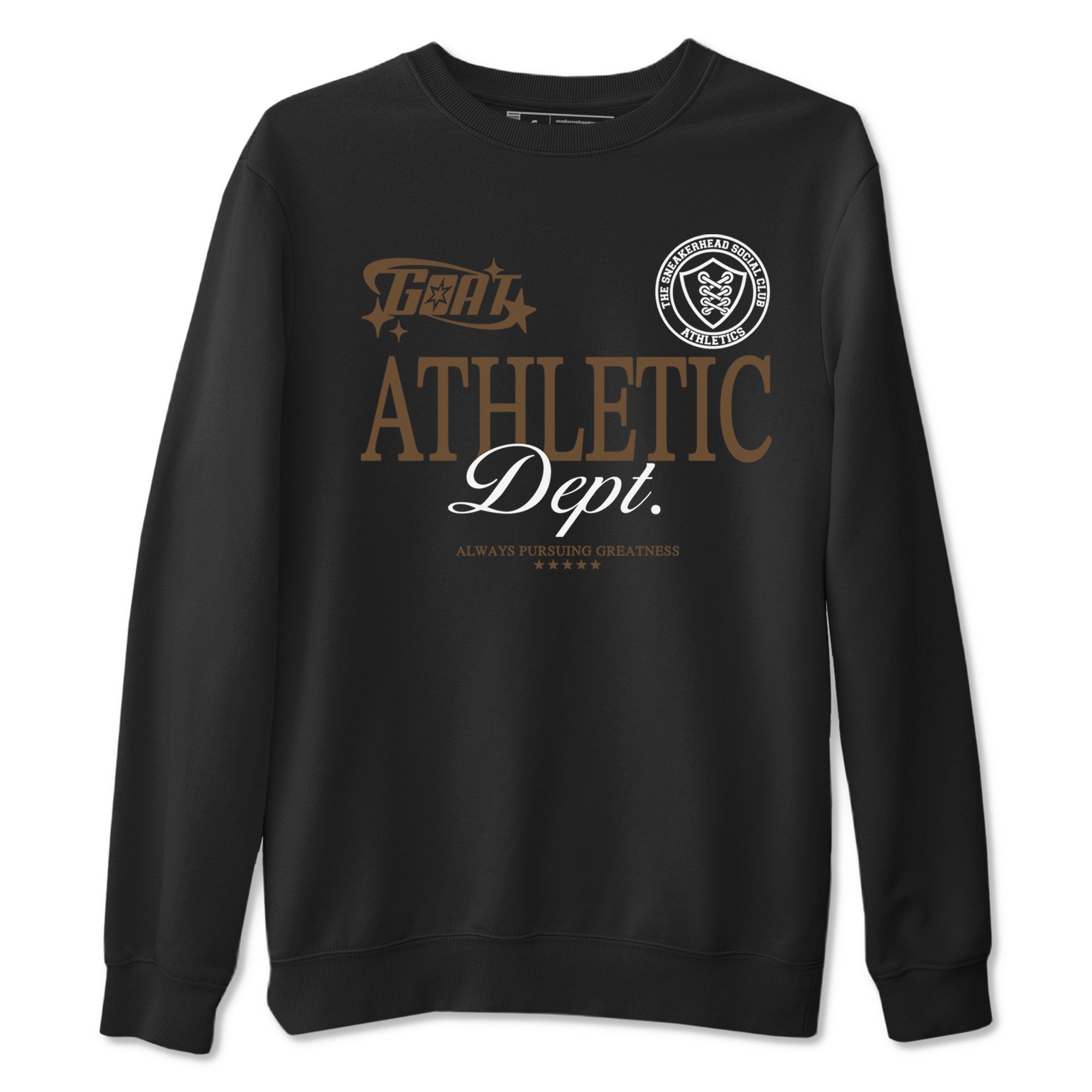 Jordan Jumpman Jack Travis Scott Dark Mocha shirts to match jordans Goat Athletic Dept sneaker match tees Jordan Jumpman Jack Travis Scott Dark Mocha SNRT Sneaker Release Tees unisex cotton Black 2 crew neck shirts