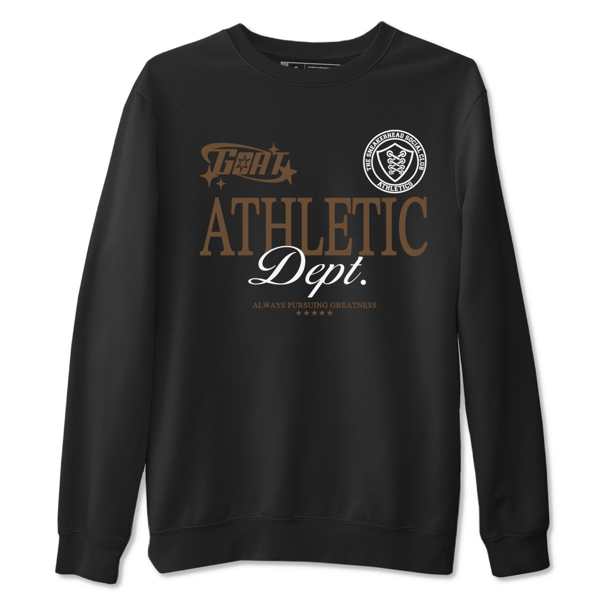 Jordan Jumpman Jack Travis Scott Dark Mocha shirts to match jordans Goat Athletic Dept sneaker match tees Jordan Jumpman Jack Travis Scott Dark Mocha SNRT Sneaker Release Tees unisex cotton Black 2 crew neck shirts