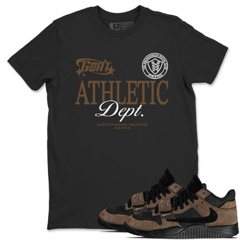 Jordan Jumpman Jack Travis Scott Dark Mocha shirts to match jordans Goat Athletic Dept sneaker match tees Jordan Jumpman Jack Travis Scott Dark Mocha SNRT Sneaker Release Tees unisex cotton Black 1 crew neck shirts