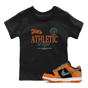Dunk Low Ceramic shirts to match jordans Goat Athletic Dept sneaker match tees Dunk Ceramic match shoes to clothes SNRT Sneaker Tees Youth Baby Black 1 tee