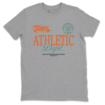 Dunk Low Ceramic shirts to match jordans Goat Athletic Dept sneaker match tees Dunk Ceramic match shoes to clothes SNRT Sneaker Tees unisex cotton Heather Grey 2 shirts