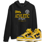 Dunk High Pollen shirts to match jordans Goat Athletic Dept sneaker match tees Dunk High Pollen SNRT Sneaker Release Tees unisex cotton Black 1 crew neck shirts