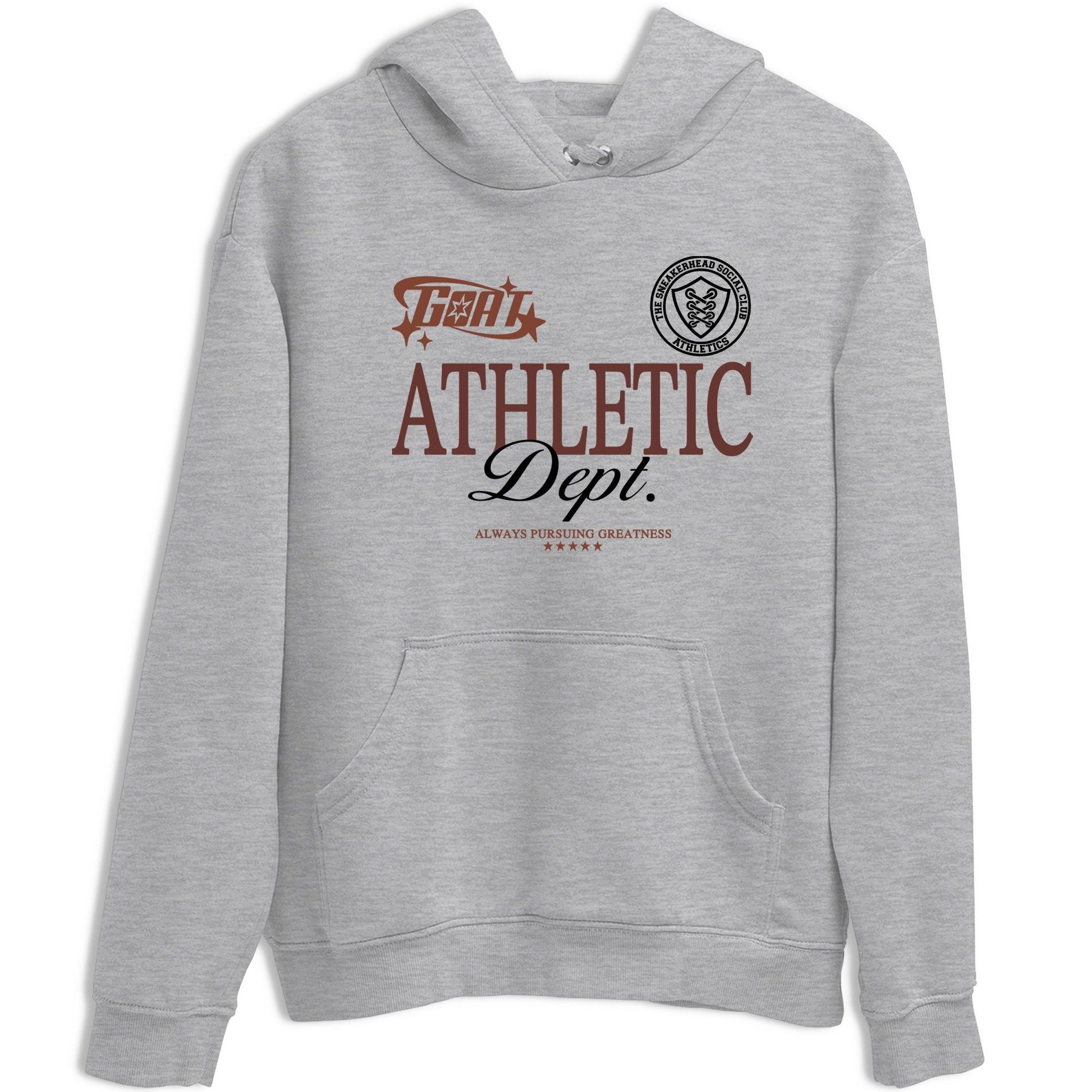 Sneaker match tees – Sneaker Tees To Match Dunk Low Football Shoes – Goat Athletic Dept Tee Heather Grey 2