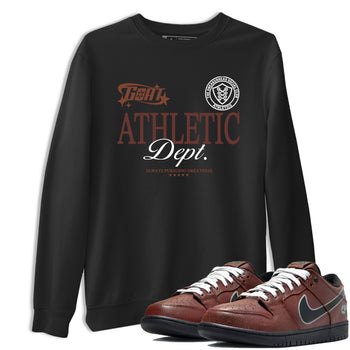 Sneaker match tees – Sneaker Tees To Match Dunk Low Football Shoes – Goat Athletic Dept Tee Black 1
