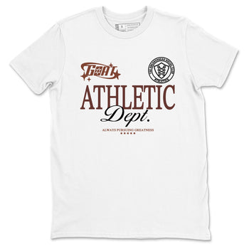 Sneaker match tees – Sneaker Tees To Match Dunk Low Football Shoes – Goat Athletic Dept Tee White 2