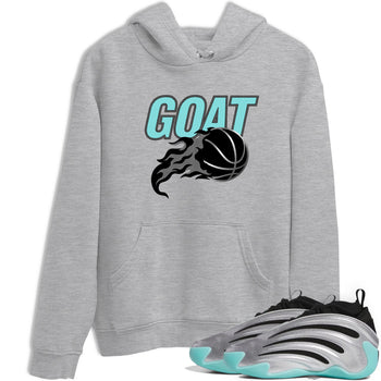 Sneaker Threads – Sneaker Tees To Match Adidas Harden Vol. 9 Uno Chain – Goat Basketball Graphic Tee Heather Grey 1. Perfect for Jordan releases 2025 colorways.