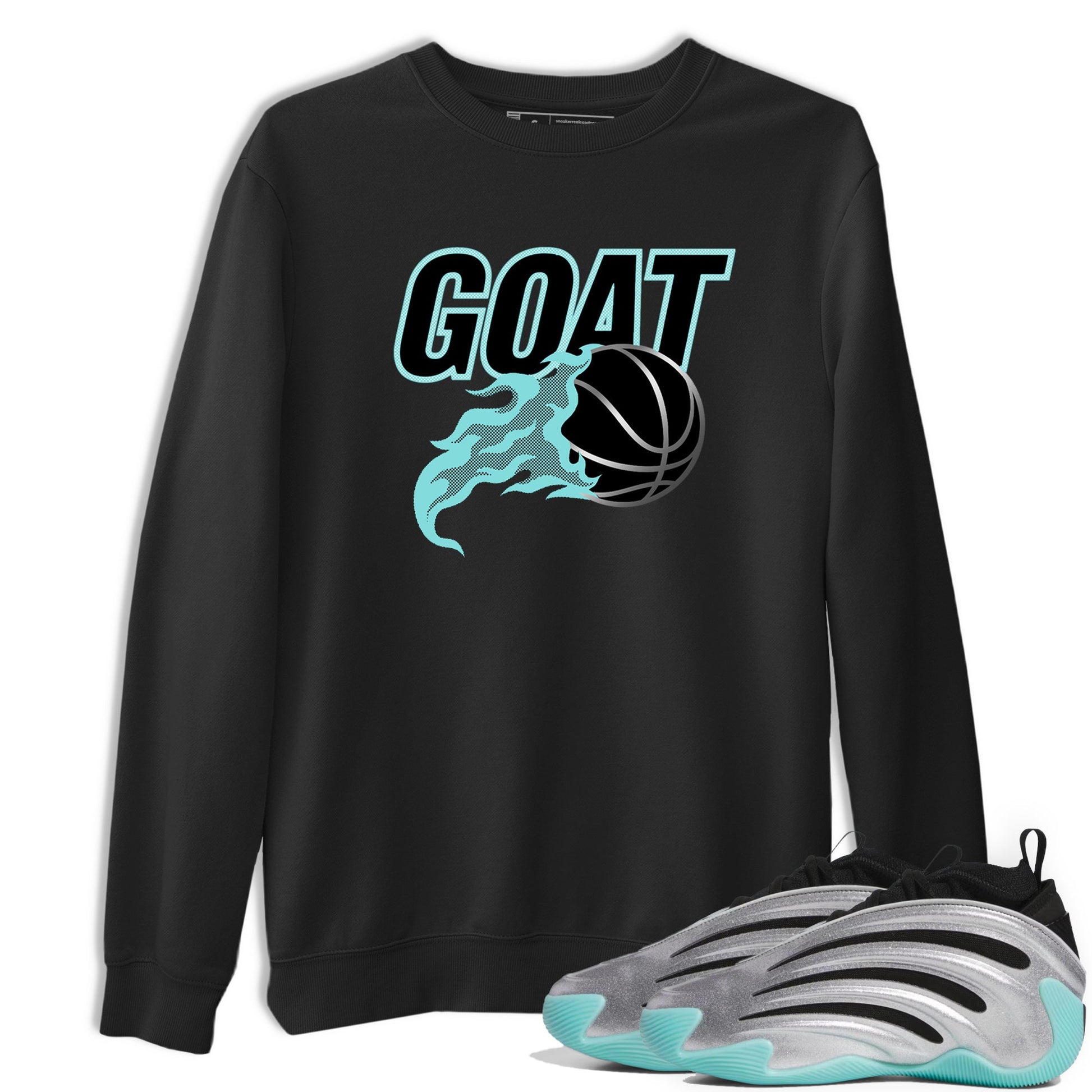 Sneaker Threads – Sneaker Tees To Match Adidas Harden Vol. 9 Uno Chain – Goat Basketball Graphic Tee Black 1. Perfect for Jordan releases 2025 colorways.