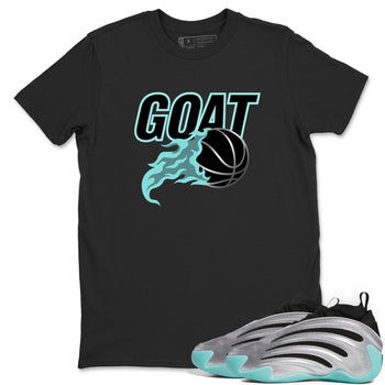 Sneaker Threads – Sneaker Tees To Match Adidas Harden Vol. 9 Uno Chain – Goat Basketball Graphic Tee Black 1. Perfect for Jordan releases 2025 colorways.