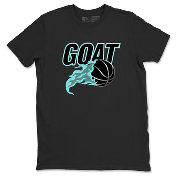 Sneaker Threads – Sneaker Tees To Match Adidas Harden Vol. 9 Uno Chain – Goat Basketball Graphic Tee Black 2. Perfect for Jordan releases 2025 colorways.