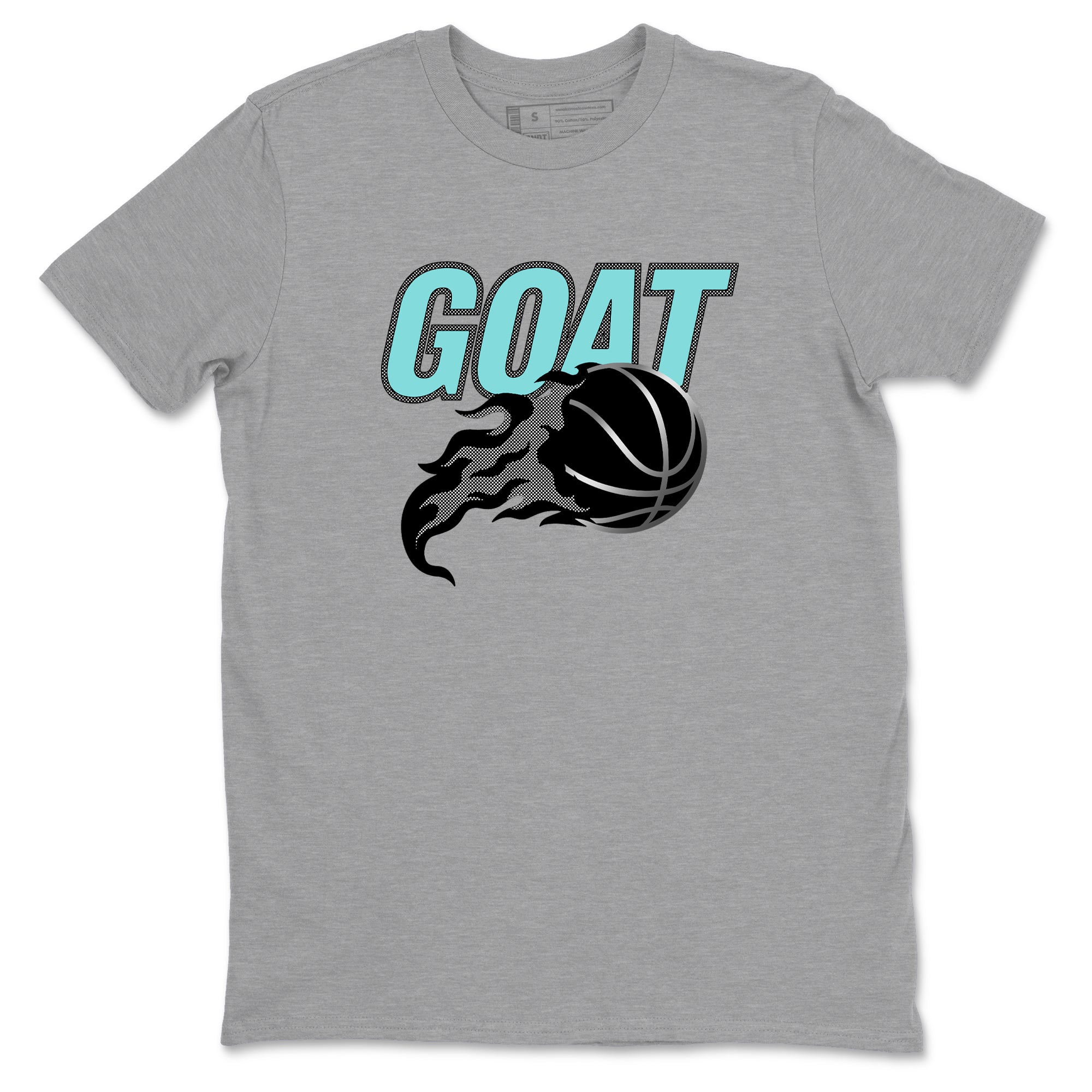 Sneaker Threads – Sneaker Tees To Match Adidas Harden Vol. 9 Uno Chain – Goat Basketball Graphic Tee Heather Grey 2. Perfect for Jordan releases 2025 colorways.