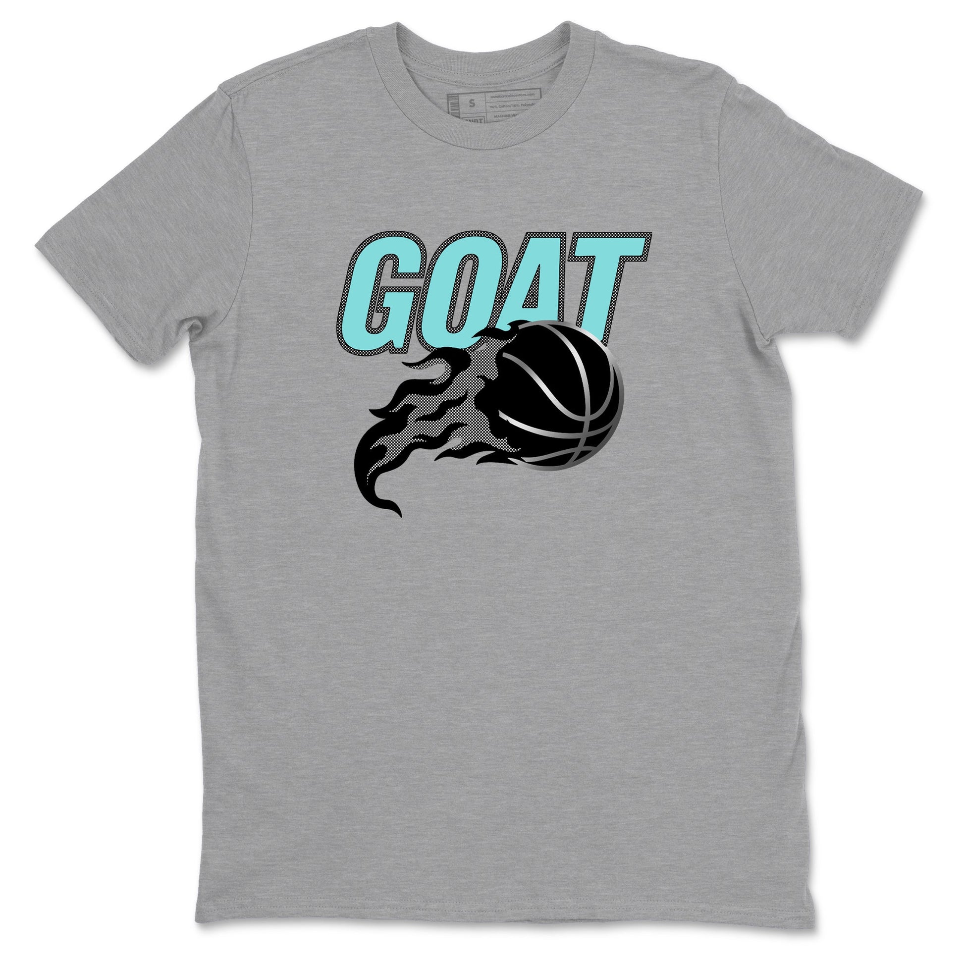 Sneaker Threads – Sneaker Tees To Match Adidas Harden Vol. 9 Uno Chain – Goat Basketball Graphic Tee Heather Grey 2. Perfect for Jordan releases 2025 colorways.
