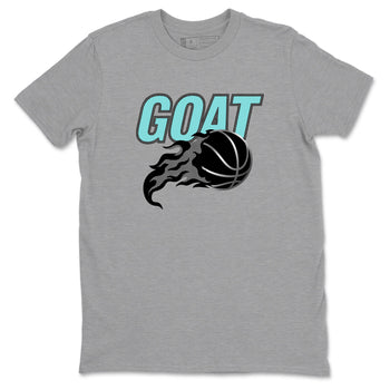 Sneaker Threads – Sneaker Tees To Match Adidas Harden Vol. 9 Uno Chain – Goat Basketball Graphic Tee Heather Grey 2. Perfect for Jordan releases 2025 colorways.