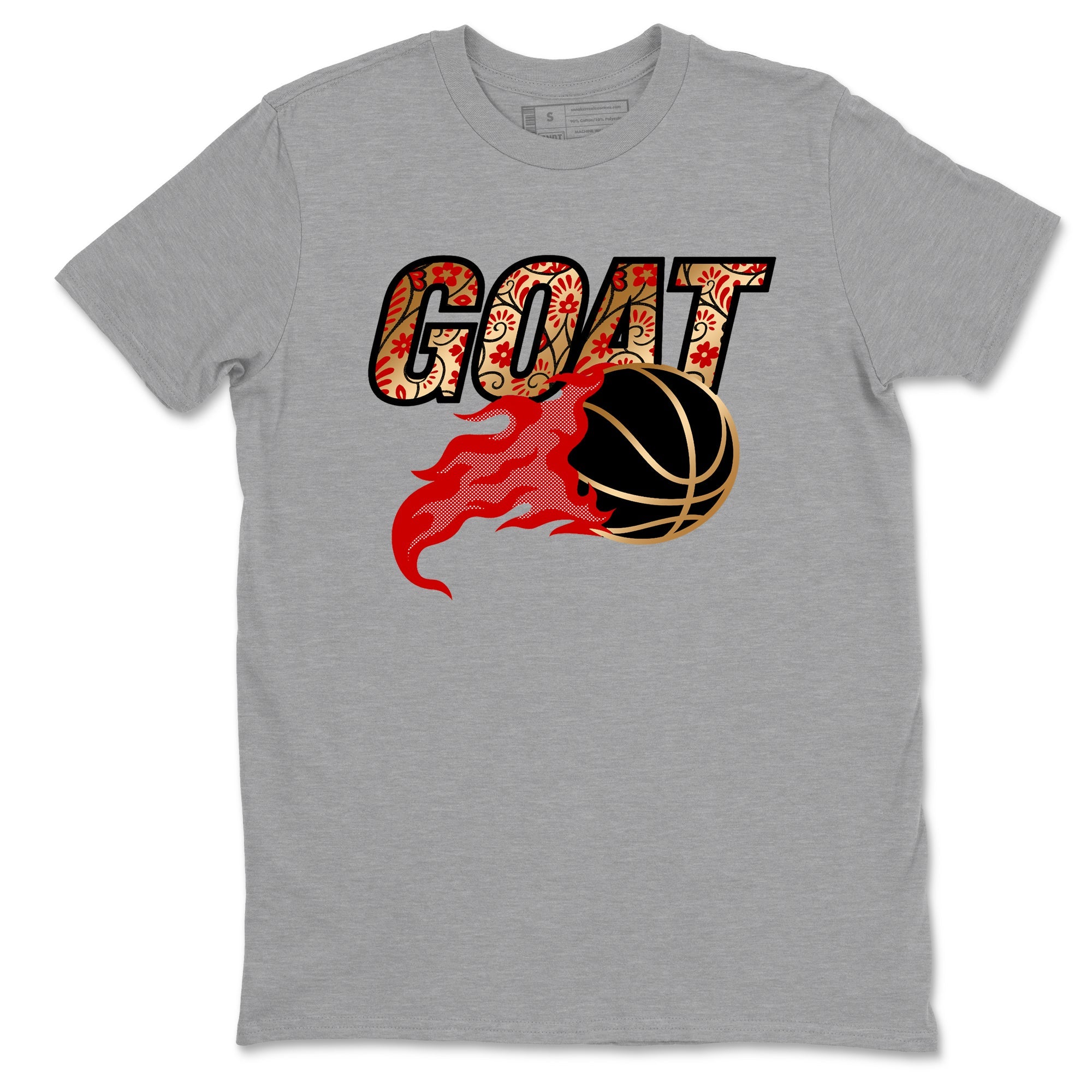 Best Christmas gifts for sneakerheads  – Sneaker Tees To Match Nike KB 9 China Sneakers – Goat Basketball Graphic Tee Heather Grey 2