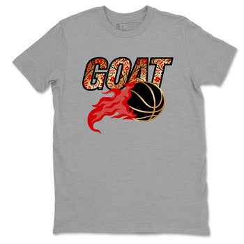 Best Christmas gifts for sneakerheads  – Sneaker Tees To Match Nike KB 9 China Sneakers – Goat Basketball Graphic Tee Heather Grey 2