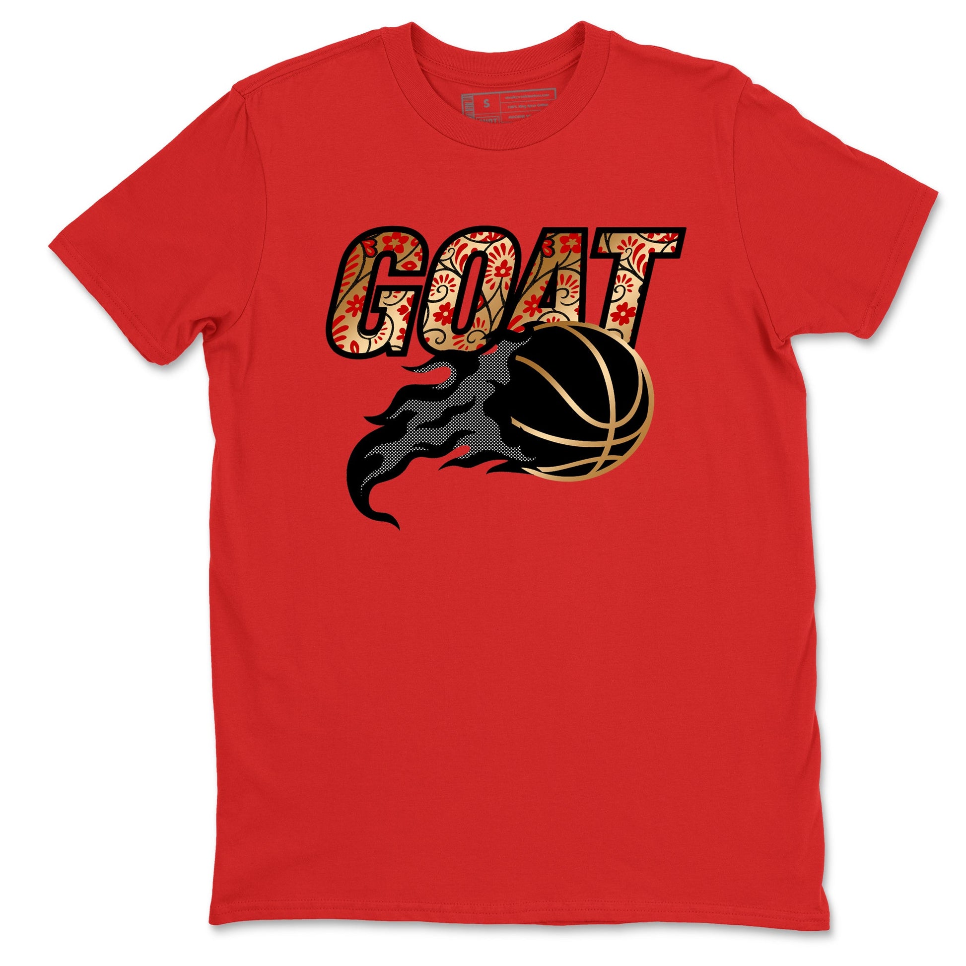 Best Christmas gifts for sneakerheads  – Sneaker Tees To Match Nike KB 9 China Sneakers – Goat Basketball Graphic Tee Red 2