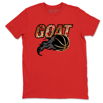 Best Christmas gifts for sneakerheads  – Sneaker Tees To Match Nike KB 9 China Sneakers – Goat Basketball Graphic Tee Red 2