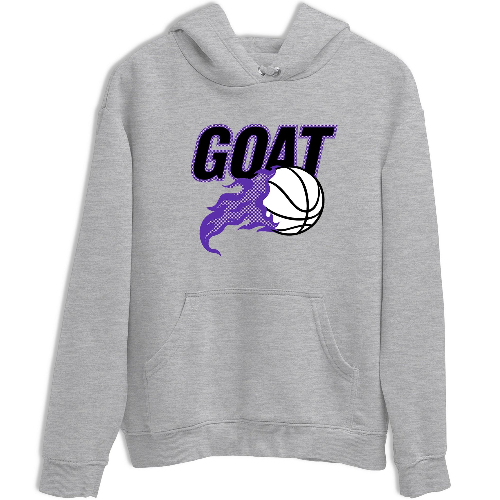 Sneaker Threads – Sneaker Tees To Match Nike KB 9 Hyper Grape – Goat Basketball Graphic Tee Heather Grey 2. Perfect for Jordan releases 2025 colorways. Perfect for purple basketball sneaker releases and legacy-inspired colorways for 2025 hoopers.