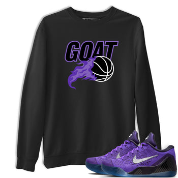 Sneaker Threads – Sneaker Tees To Match Nike KB 9 Hyper Grape – Goat Basketball Graphic Tee Black 1. Perfect for Jordan releases 2025 colorways. Perfect for purple basketball sneaker releases and legacy-inspired colorways for 2025 hoopers.