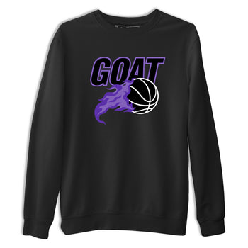 Sneaker Threads – Sneaker Tees To Match Nike KB 9 Hyper Grape – Goat Basketball Graphic Tee Black 2. Perfect for Jordan releases 2025 colorways. Perfect for purple basketball sneaker releases and legacy-inspired colorways for 2025 hoopers.