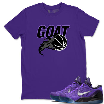 Sneaker Threads – Sneaker Tees To Match Nike KB 9 Hyper Grape – Goat Basketball Graphic Tee Purple 1. Perfect for Jordan releases 2025 colorways. Perfect for purple basketball sneaker releases and legacy-inspired colorways for 2025 hoopers.