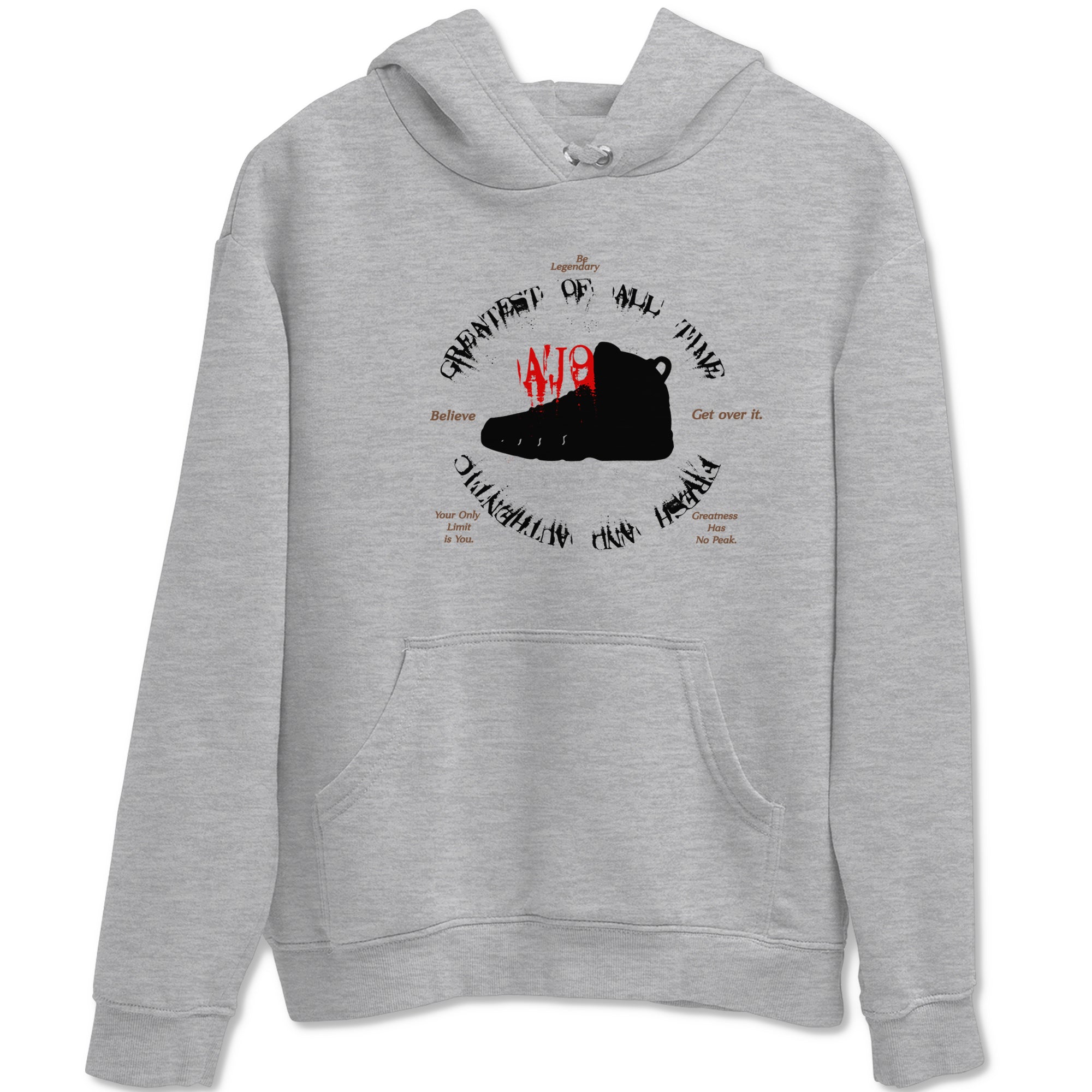 9s Olive shirts to match jordans Goat Kick sneaker match tees Air Jordan 9 Olive match shoes to clothes SNRT Sneaker Tees unisex cotton Heather Grey 2 shirts