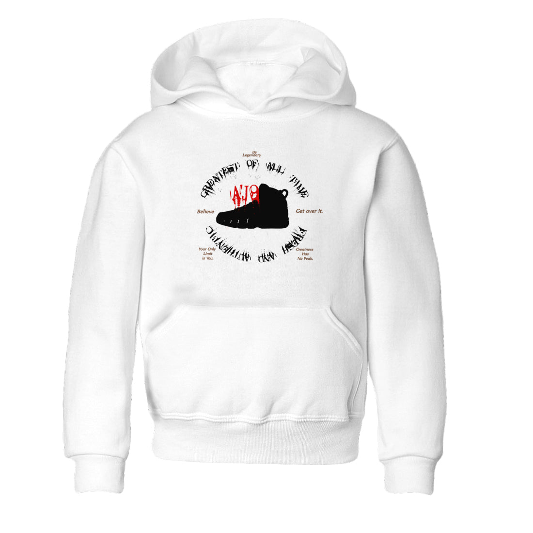 9s Olive shirts to match jordans Goat Kick sneaker match tees Air Jordan 9 Olive match shoes to clothes SNRT Sneaker Tees Youth Baby White 2 tee