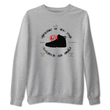 9s Olive shirts to match jordans Goat Kick sneaker match tees Air Jordan 9 Olive match shoes to clothes SNRT Sneaker Tees unisex cotton Heather Grey 2 shirts