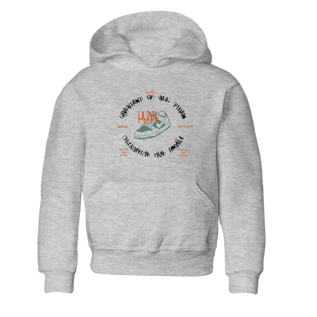 Dunk Low Ceramic shirts to match jordans Goat Kick sneaker match tees Dunk Ceramic match shoes to clothes SNRT Sneaker Tees Youth Baby Heather Grey 2 tee