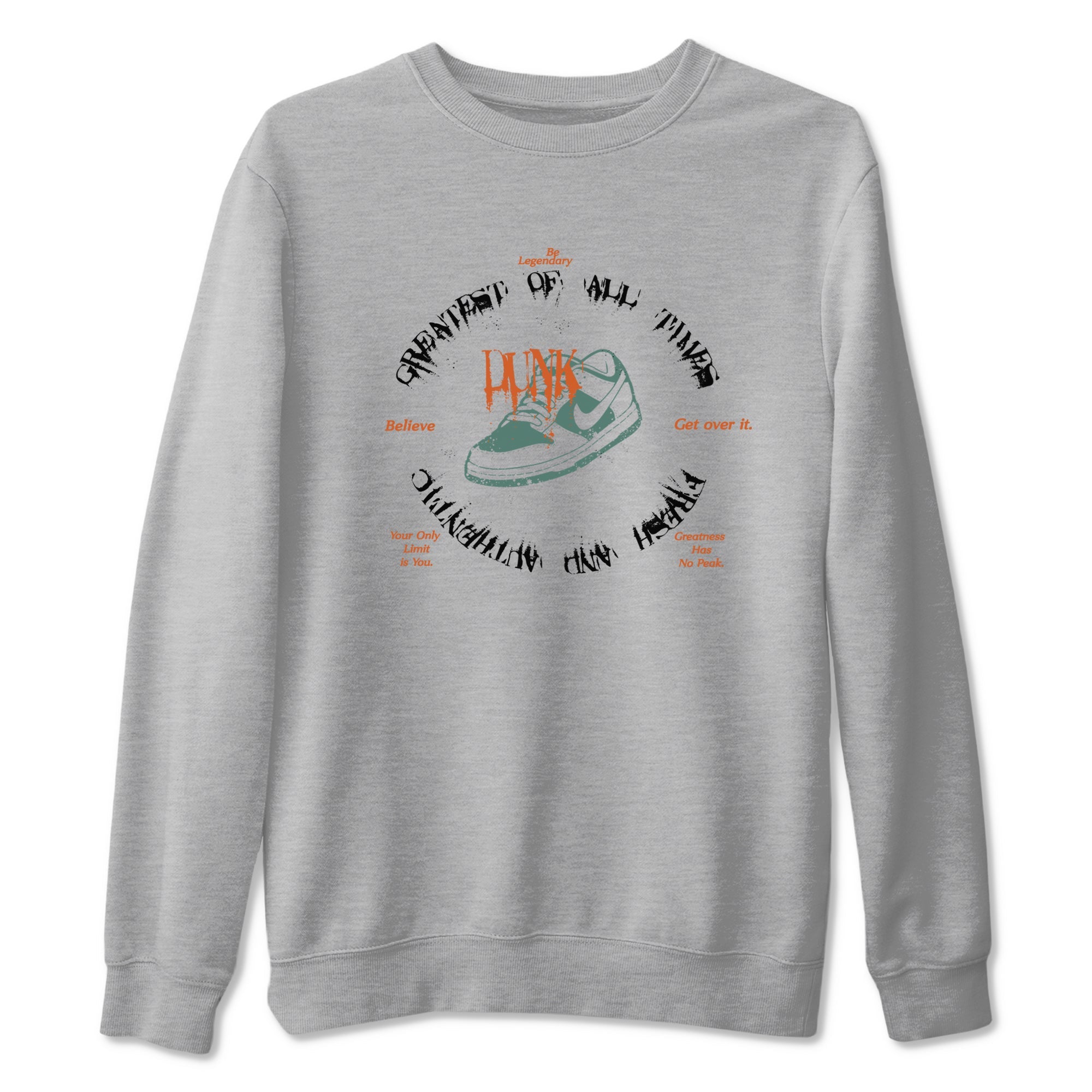 Dunk Low Ceramic shirts to match jordans Goat Kick sneaker match tees Dunk Ceramic match shoes to clothes SNRT Sneaker Tees unisex cotton Heather Grey 2 shirts