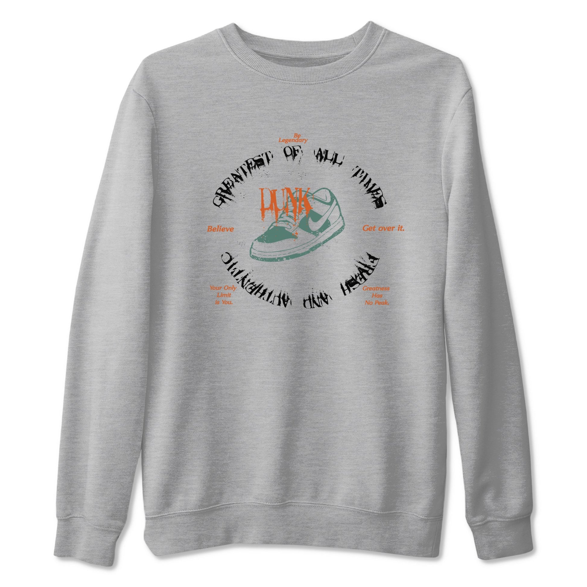 Dunk Low Ceramic shirts to match jordans Goat Kick sneaker match tees Dunk Ceramic match shoes to clothes SNRT Sneaker Tees unisex cotton Heather Grey 2 shirts