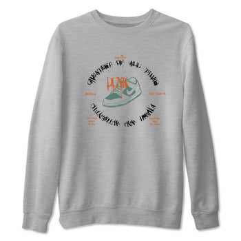 Dunk Low Ceramic shirts to match jordans Goat Kick sneaker match tees Dunk Ceramic match shoes to clothes SNRT Sneaker Tees unisex cotton Heather Grey 2 shirts